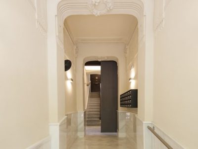 Finca lobby from the entrance